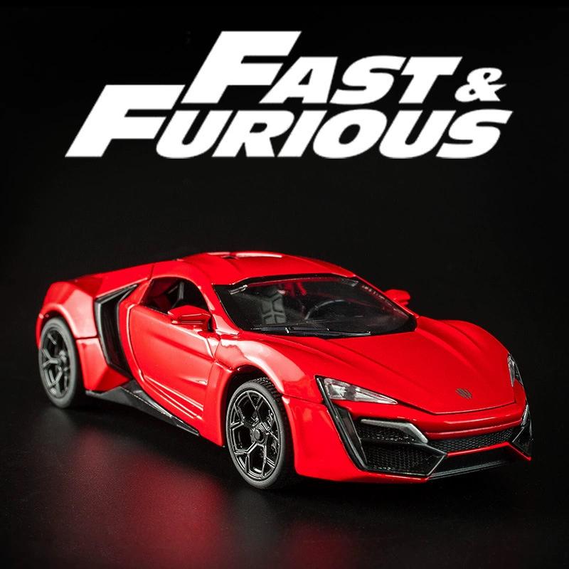 1/32 Scale Simulated Alloy Laiken Dubai Sports Car Model Car, with Sound and Light Children's Toys, Boys' Holiday Gift Ornaments
