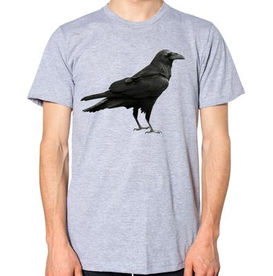 Raven T-Shirt Men Women Unisex Bird Top