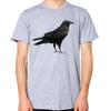 Camiseta de Cuervo para Hombre, Mujer, Unisex, Top de Pájaro