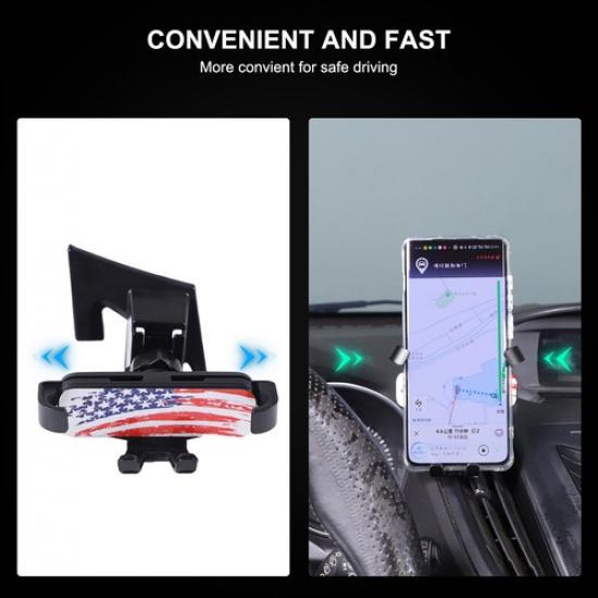 Dashboard Center Console Car Phone Holder Mount Stand Clip For Ford Kuga 2013-21