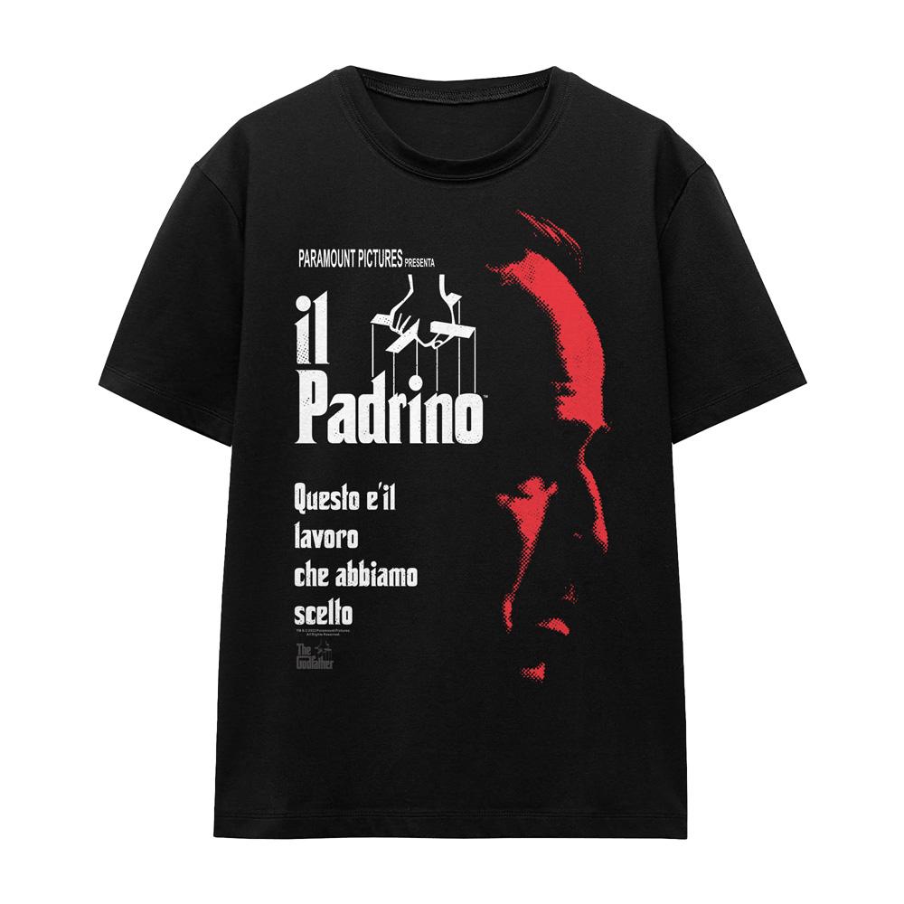 The Godfather Unisex Adult Italian Profile T-Shirt