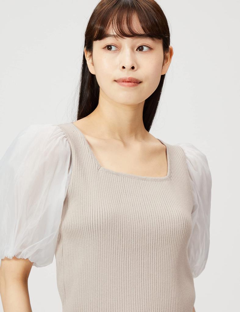 [Jill by Jill Stuart] Volume Sheer Knit