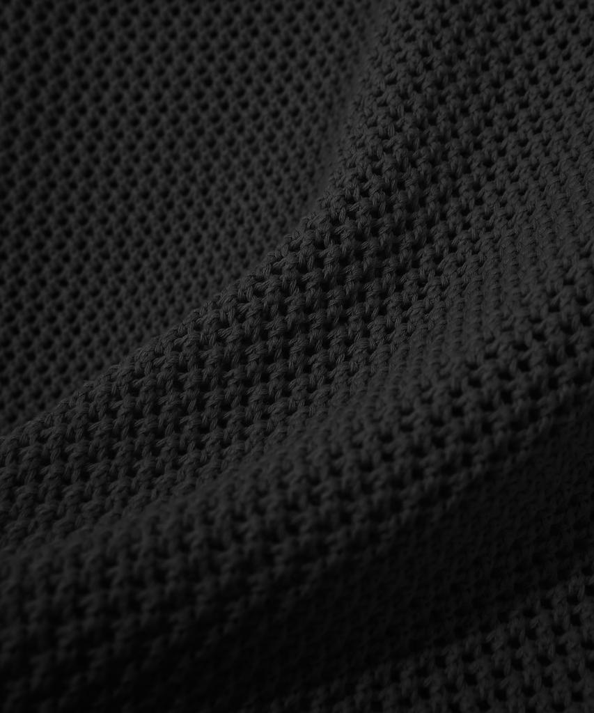 PHYSICAL DEPARTMENT Pocket Mesh Knit Ss Black