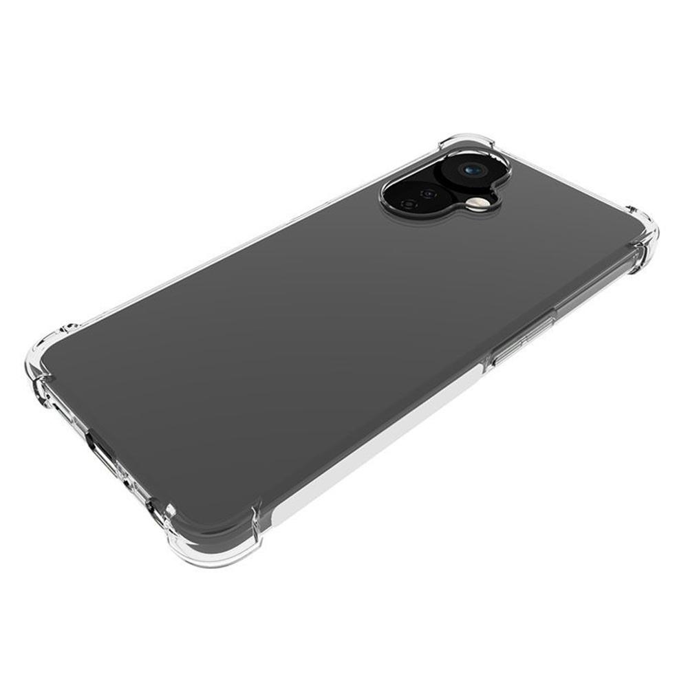 For OnePlus Nord CE 3 Lite 5G/Nord N30 5G Transparent TPU Phone Case Anti-slip Anti-drop Airbag Protection Phone Cover