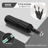 Fully automatic anti-rebound umbrella, enlarged and thickened, reinforced for weather and rain, vinyl sunshade and UV protection