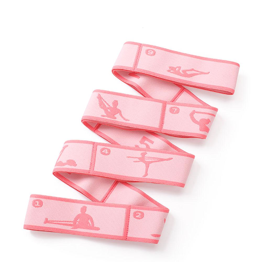 Yoga Stretch Resistance Bands Soft Non-slip Multifunctional Weight Loss Fitness Elastic Band For Physical Therapy