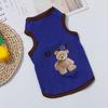 Yousheng Pet Vest Cartoon Pattern Round Collar Sleeveless Pet Dogs Cats T-shirt Clothes for Summer