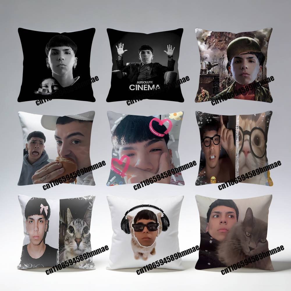 MMilo J La Vida Era Mas Corta Throw Pillow Case Sham For xcm xcm Square Bedroom Pillowcase Cushion Cover