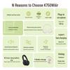 Edifier K750W Air Over-Ear Wireless Noise-Cancelling Headset
