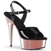 15 cm sexy silver vamp, 6 inch electroplated stiletto sandals/pole dance performance, fashion stage dance shoes