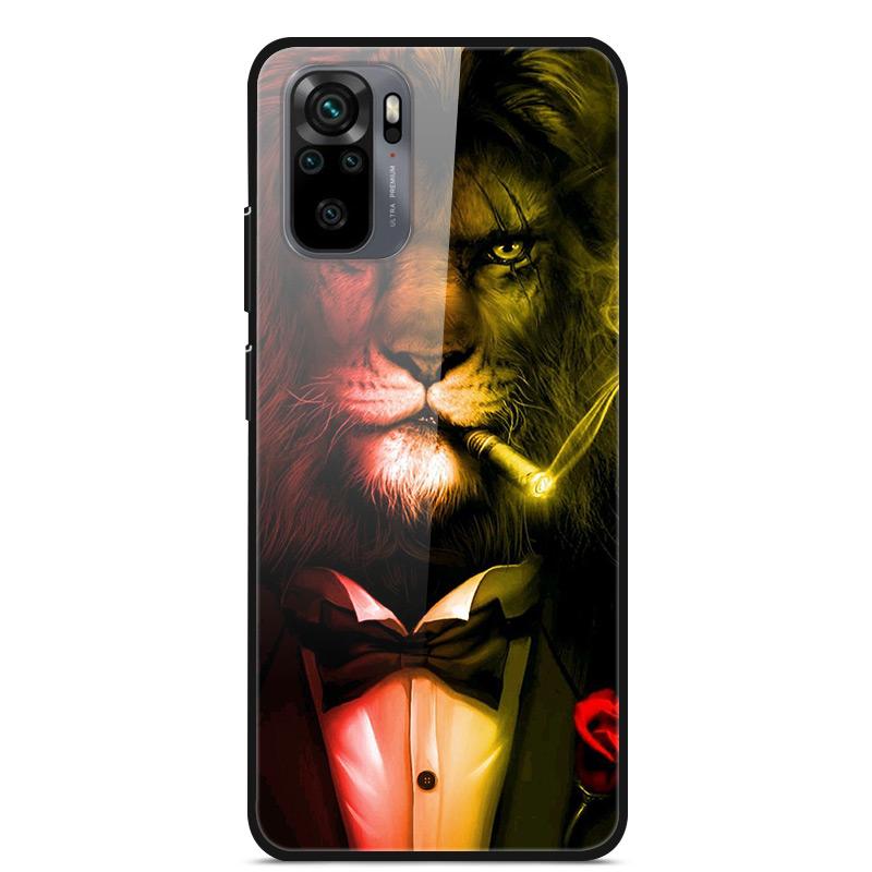 Tempered Glass Case For Xiaomi Redmi Note10 Pro Case Glass Back Cover For Xiaomi Redmi Note 10 10Pro Max Case Note10 5G Shell