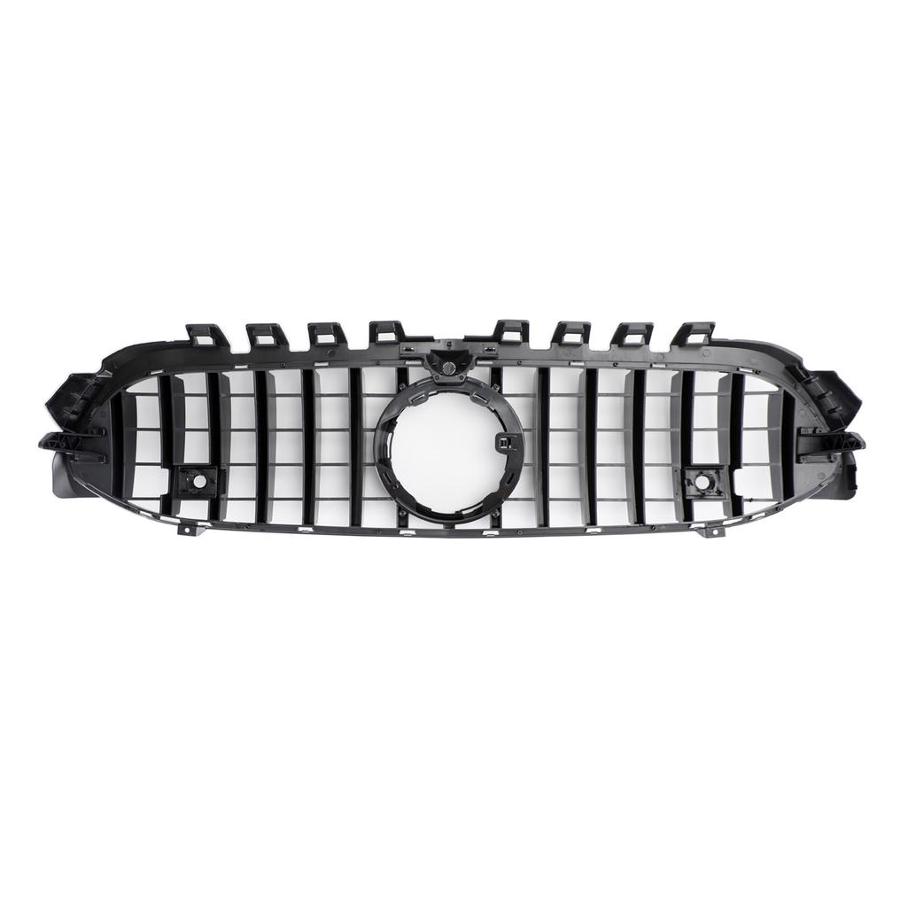GT Style Front Bumper Grille Grill Fit Mercedes Benz A-Class W177 2019-2023
