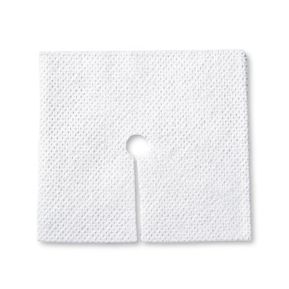 Sterile Tracheotomy Compresses 10X10 Incision OZ Nonwoven 40G 4 Layers Matovlies 2 Pcs Blister + Tag