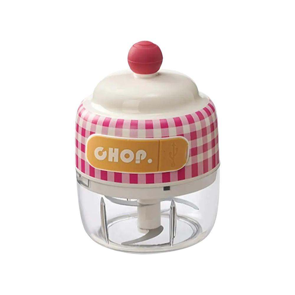 Detachable Electric Garlic Chopper Multifunctional Handheld Garlic Crusher Food Preparation