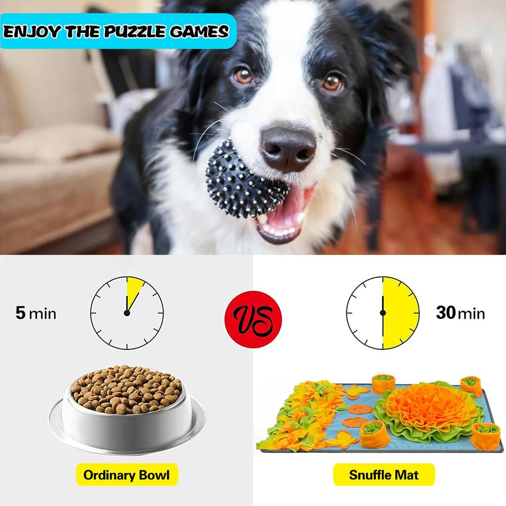 Pet Scent Pad Dogs Consume Energy Eating Puzzle Slowly Sniff, Found That Food Can Be Cleaned, Very Durable