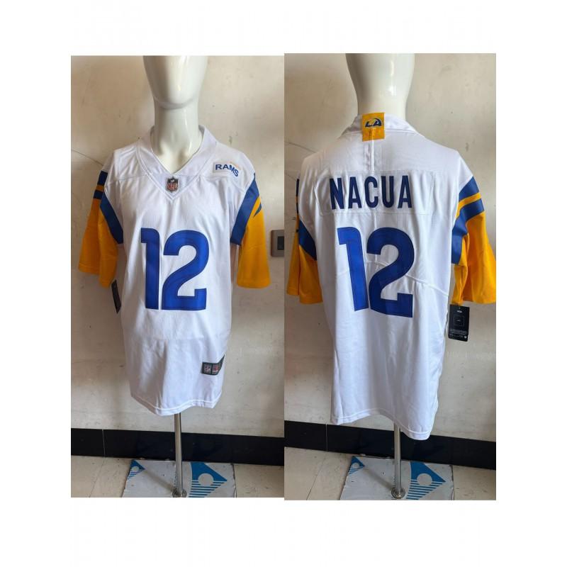 2026 NFL Rams Second Generation Embroidered Short Sleeve Jersey Football Game Shirt