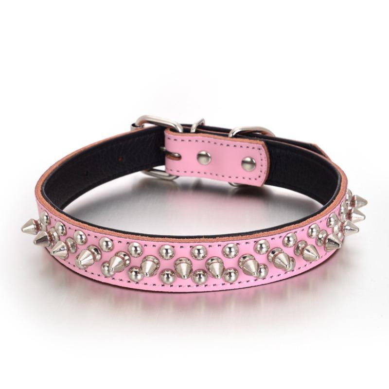 Pet collar bullet nails are suitable for small and medium-sized pets with anti-bite and explosion-proof leather pet collars.