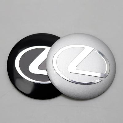 4Pc 56mm Car Wheel Stickers Center Hub Cap Car Emblem Badge Decal For CT200h NX300h RX300 RX330 EX300h F Sport IS RX NX ES
