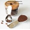 Stainless Steel Coffee Spoon With Polished Edges Ergonomic Handle Space-saving 15ml/30ml Accurate Measurement Tools For Coffee
