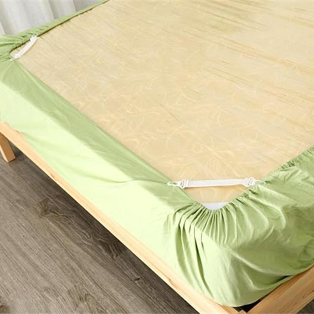 Clips Pour Drap-Housse - Attaches Réglables Pour Maintenir Les Draps En Place - Lot De 4