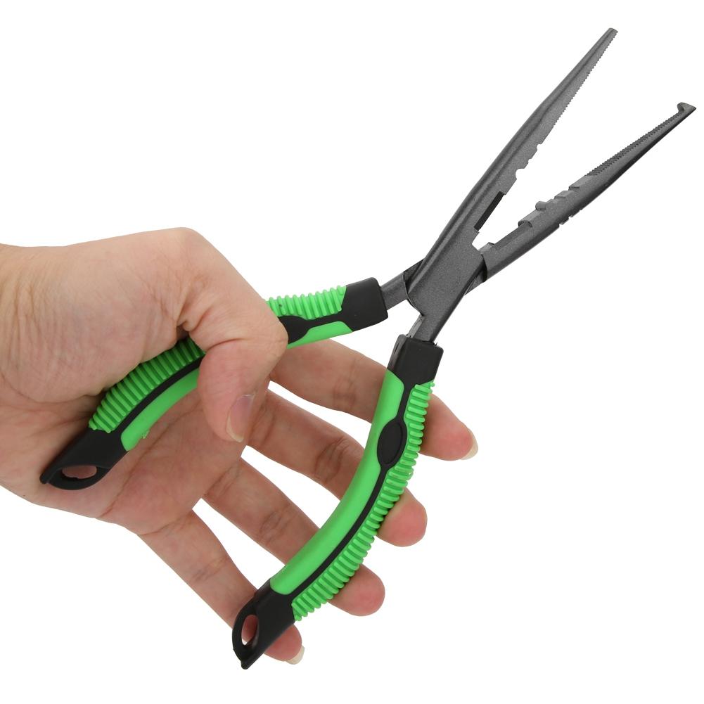 Multi Function Aluminium Alloy Fishing Pliers Scissors Ring Hook Removal Hooks Disgorger Line