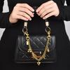 Exquisite Alloy Bag Pendant Cherry Flower Versatile Design Bag Charms Bag Hanging Chain Fashion Accessory