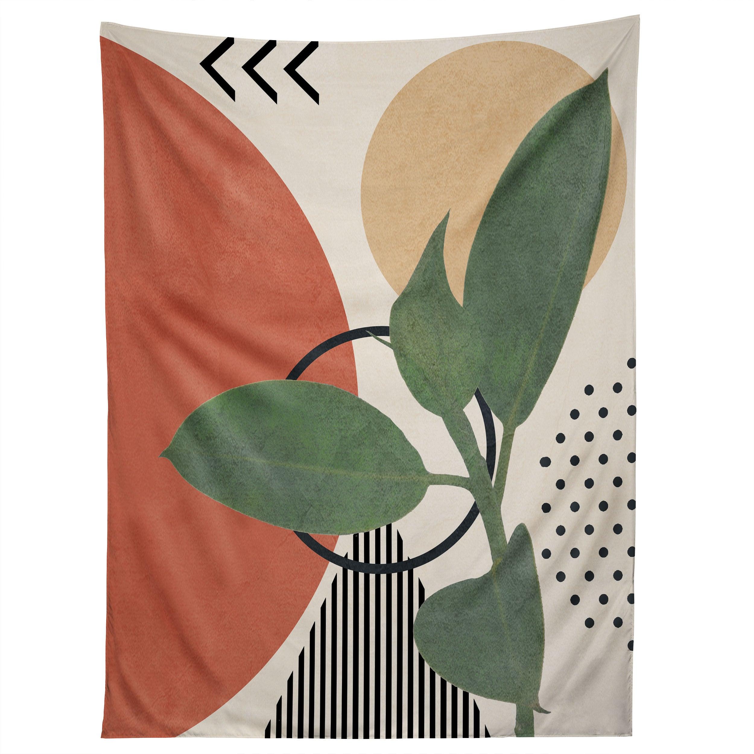 NATURE GEOMETRY III tapestry 75x100