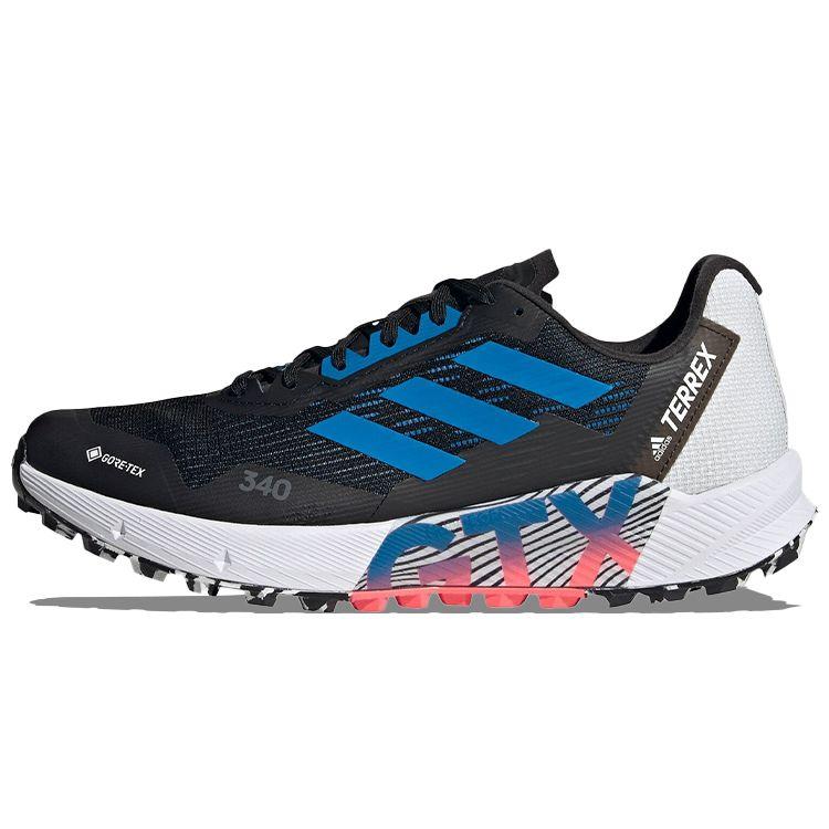 Adidas Terrex Agravic Flow 2.0 GTX Black Blue Rush Turbo Men Sneakers Core-Black H03184 41⅓