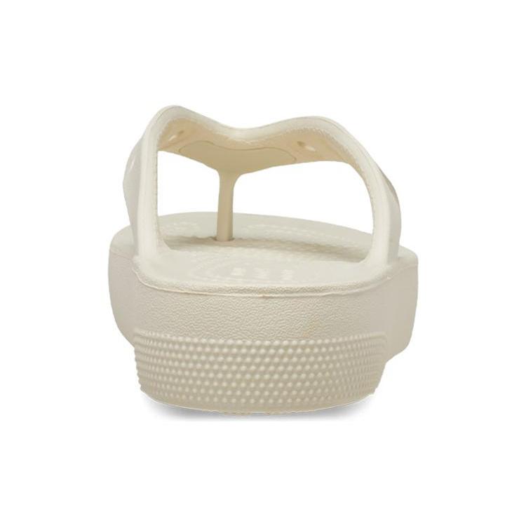 Crocs Classic Platform Flip Beige Women's 207714-2Y2
