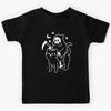 Death Rides A Black Cat Kids T-Shirt