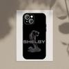car GT500  Phone Case For Apple iPhone 15,14,13,12,11,XS,XR,X,8,7,Pro,Max,Plus,mini Silicone Black Cover