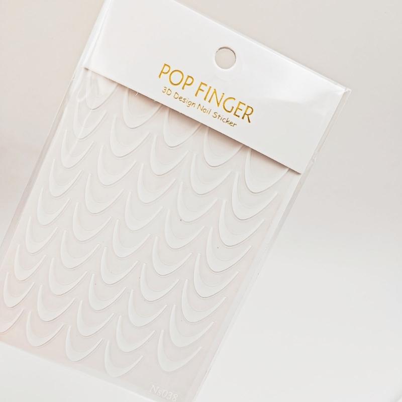 9 Sheets French Line Nails Art Stickers Adhesive Nails Decals Decoration French Tip Nail Stickers Nail Supplies