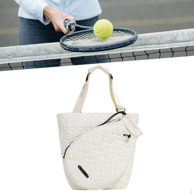 Tennis Tote Racket Bag Duffle Multipurpose Adjustable Handle Portable Large Capacity Pickleball