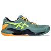 New Asics Gel Resolution 9 Padel Celadon Safety Yellow 1041A334-300