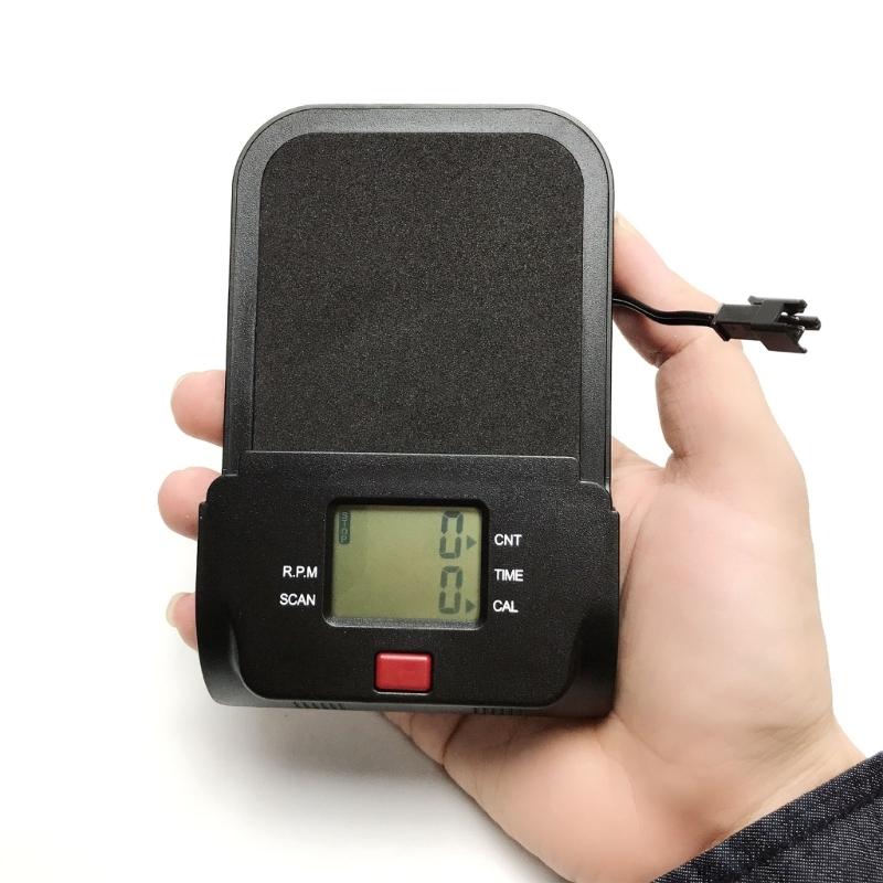 Rowing Machine Counter Home Rowing Machine Monitor Adjustable Odometer Gym Replacement Monitor for Fitness Bike Device