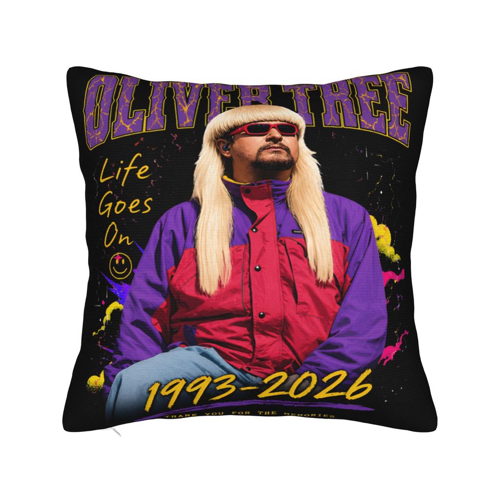 Oliver Tree Παράξενος Διασκεδαστής Μαξιλαροθήκη Άνετο Κάλυμμα Μαξιλαριού για Καναπέ Διακόσμηση Σπιτιού Ρετρό Μοντέρνο Κάλυμμα Μαξιλαριού