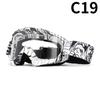 Motorcycle Goggles Water Transfer Off-road Outdoor Riding Sports Glasses Ski Goggles Windproof Glasses