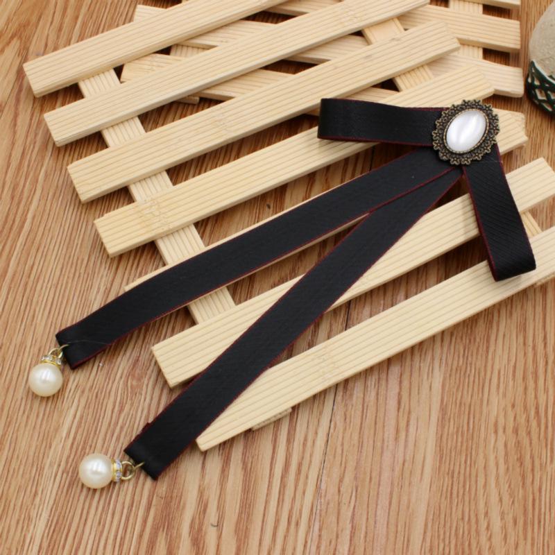 Star Cat Student Lapel Flower Bow Tie Accessory for Shirts