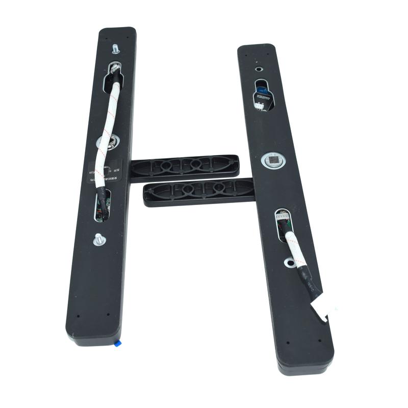 IP65 Waterproof Works With Tuya APP Smart Fingerprint Password RFID Card Lock For Pull Push Sliding Bridge Cutoff Aluminum Door