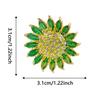 Spille per Donna Elegante Spilla Girasole con Strass Gioielli Estetici Gioielli da Costume Stile Erodio Regali per Donne