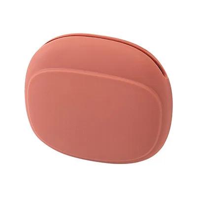 

Silicone Earphone Storage Bag Minimalist Portable Coin Purse Data Cable Organizer Box Wired Headphone Pouch Small Storage Wallet рожевий