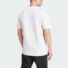 adidas Originals Graphic Fashion Minimalist Crew Neck Short Sleeve T-Shirt Men Tops White IX9652