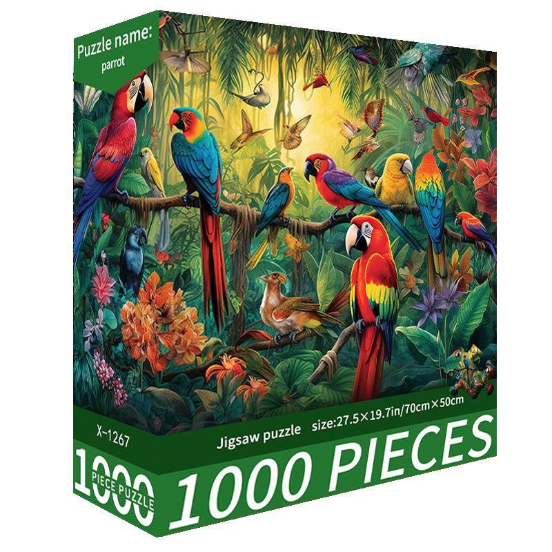 1000 Piece Puzzle Design for Adults and Family, Challenging DIY Activity Toy