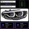 BMW F32 light-emitting diode headlamp projector lens F80 F82 F33 F36 420i 428i 430i 435i headlamp Drl car styling headlamp