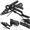 A Pair of Aluminium Alloy High Strength Black Folding Bike Long Arm V Brake 412 Modified Bicycle Accessory