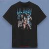 Lil Baby Hip Hop Style Rap T Shirt Vintage Washed Casual Fashion Homme Versatile Breathable Soft Streetwear