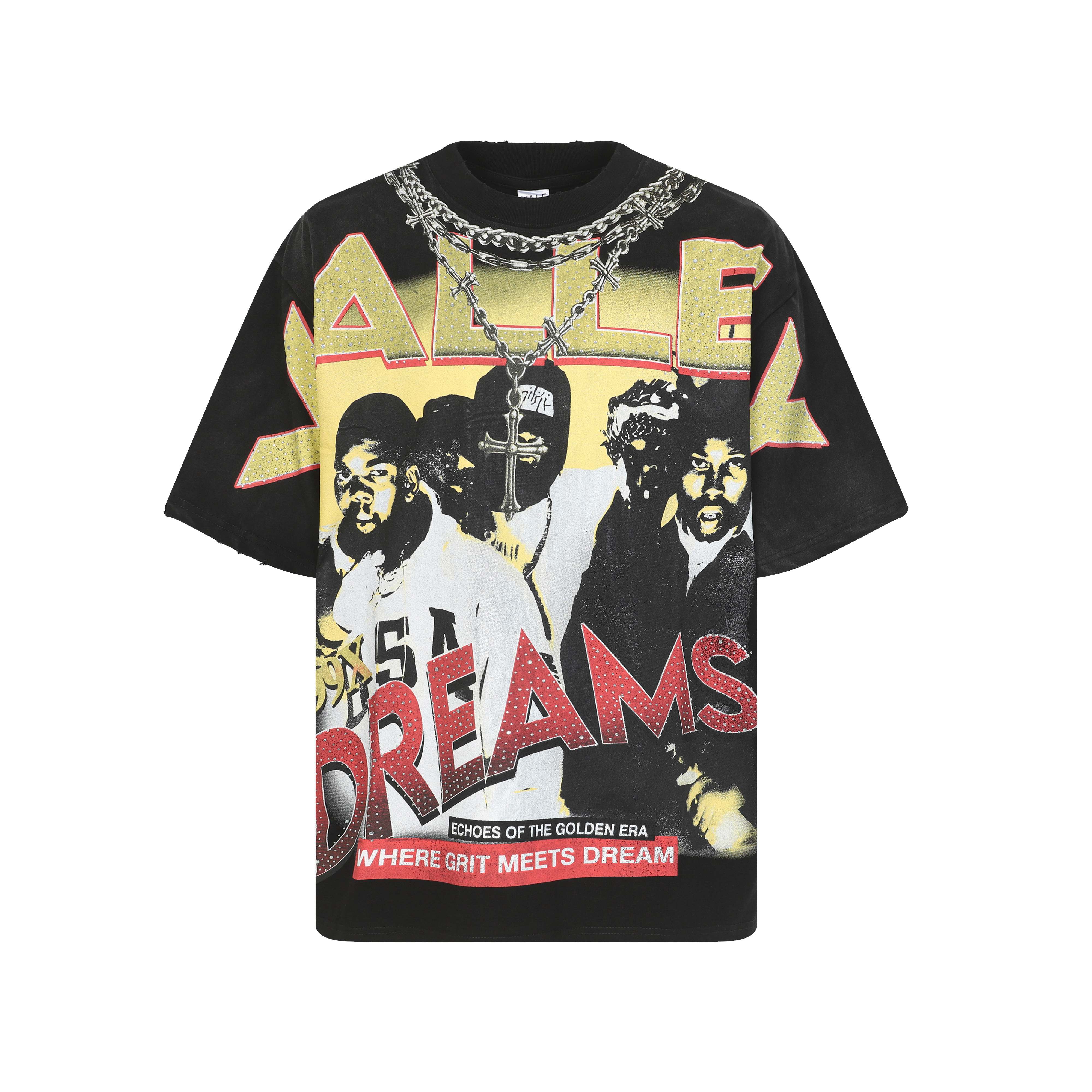 

2026 Summer Unisex Vintage Hip Hop Rappers Graphic Cotton T-Shirt Streetwear Short Sleeve Tee Men Women XL