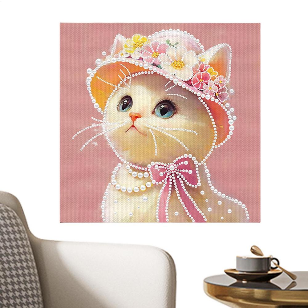 

Gem Art Kit 30x30cm Cute Craft Supplies Adults Gem Painting Pearl Art Kit For Beginners Women Kids Craft Lovers Relaxation
