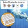 9983106-R1 Cestello Interno Sostitutivo Filtro per Pulitore Robotico Piscina Dolphin S200 S300 S300i, Filtro Pre-Filtro Ultra Fine di Ricambio