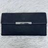 Used Beautiful condition  GUCCI Long wallet GG canvas Black